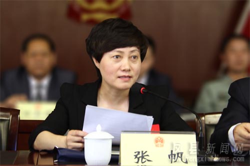 张帆当选凤县人民政府县长
