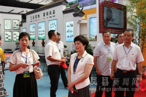第25届中国西部商品交易会暨中国宝鸡"一带一路"旅游文化节开幕式